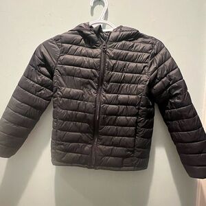 GAP Kids Charcoal Puffer Jacket